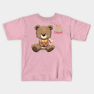 Get Well Soon Cute Bear Kids T-Shirt